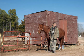 The horse is called t-t-t-t-t-t-Trigger. Of course.