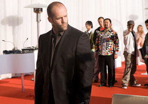 That right there is the patented Statham stare.