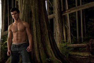 Taylor Lautner. And some trees.