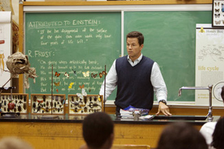 Marky Mark as a public educator does explain our country's test scores.