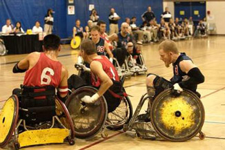 Murderball: better than the chariot race in Ben-Hur.