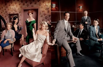 Half the Mad Men are hot women. Interesting.