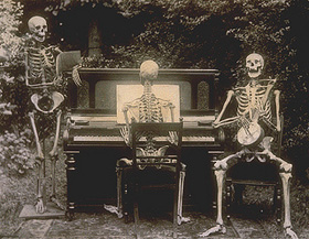 Look, this weekend's movies suck. So instead, a skeleton band.