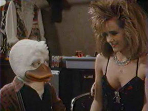 Are you cosplaying Rock of Ages? I'm a DUCK and I'm less ridiculous than your hair.