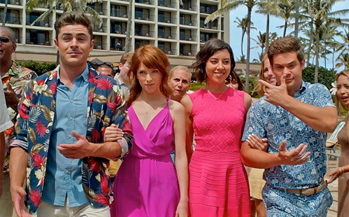 AKA Zac Efron, Anna Kendrick, Aubrey Plaza and Adam Devine go to Hawaii.