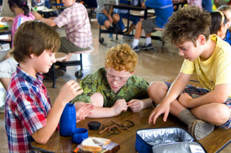 George W. Bush's new school lunch program