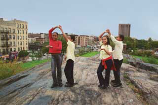 Nothing like dancing in a slab of mud.