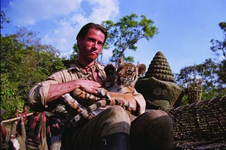 Siegfriend and Roy gave their troublesome pet a new home.